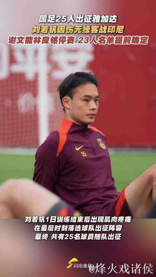 国足出征印尼名单:刘若钒落选 王钰栋韦世豪在列 国足出征印尼名单:刘若钒落选 王钰栋韦世豪在列